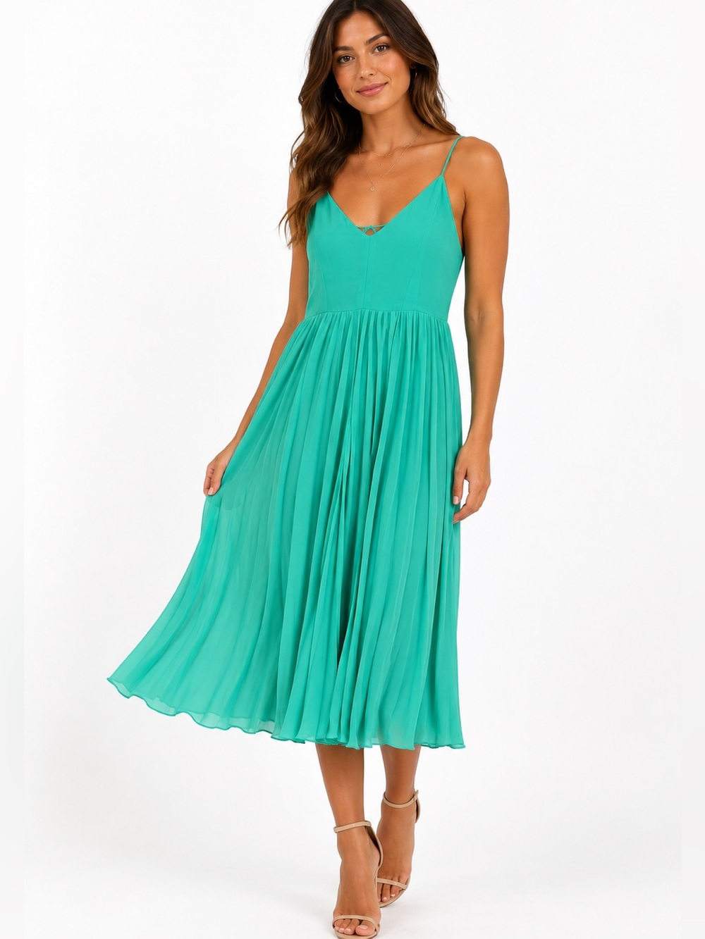 teal bridesmaid dresses asos | | Asos Pleated Spaghettistrap Midi Dress 45 Bridesmaid Dress Patterns complemented by an eye Party Collection Color:As pictured(Pink)